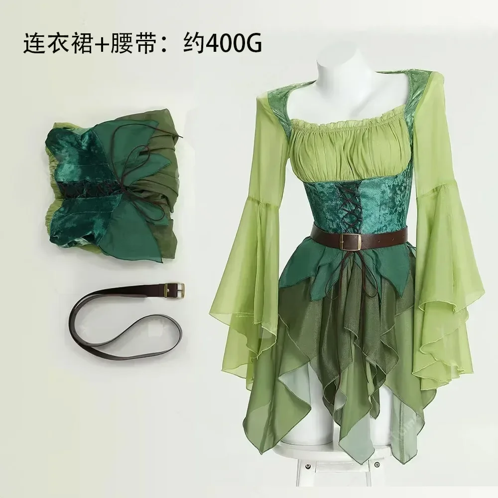 Women's Elf Medieval Green Fai - огляд і ціна Elf Costume Christmas