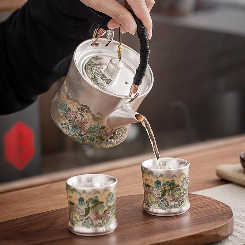 PYH Liu Yin one pot two cups p - огляд і ціна Gift Box Wrap Set